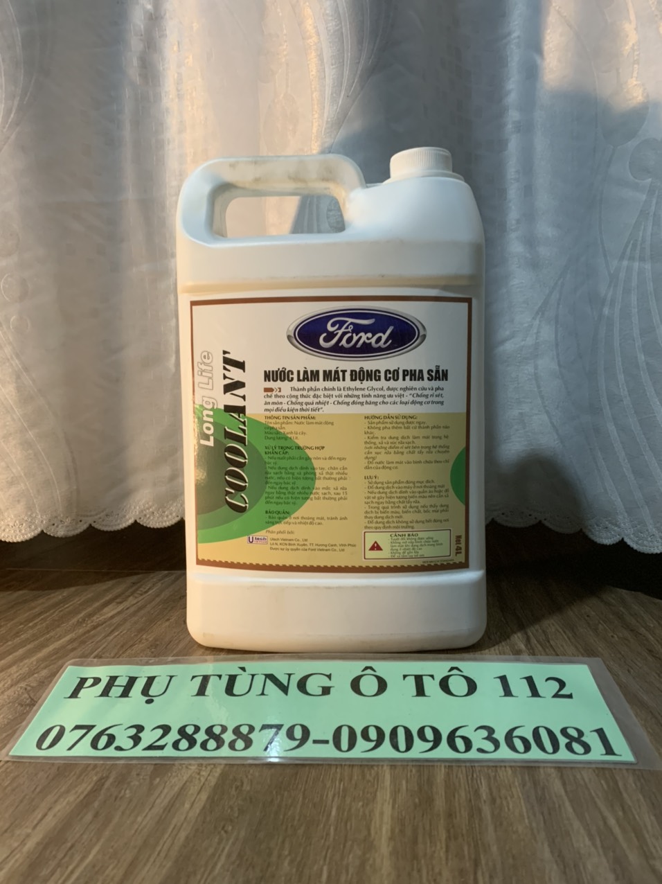 NƯỚC LÀM MÁT KÉT NƯỚC FORD CHÍNH HÃNG ( MÀU XANH )