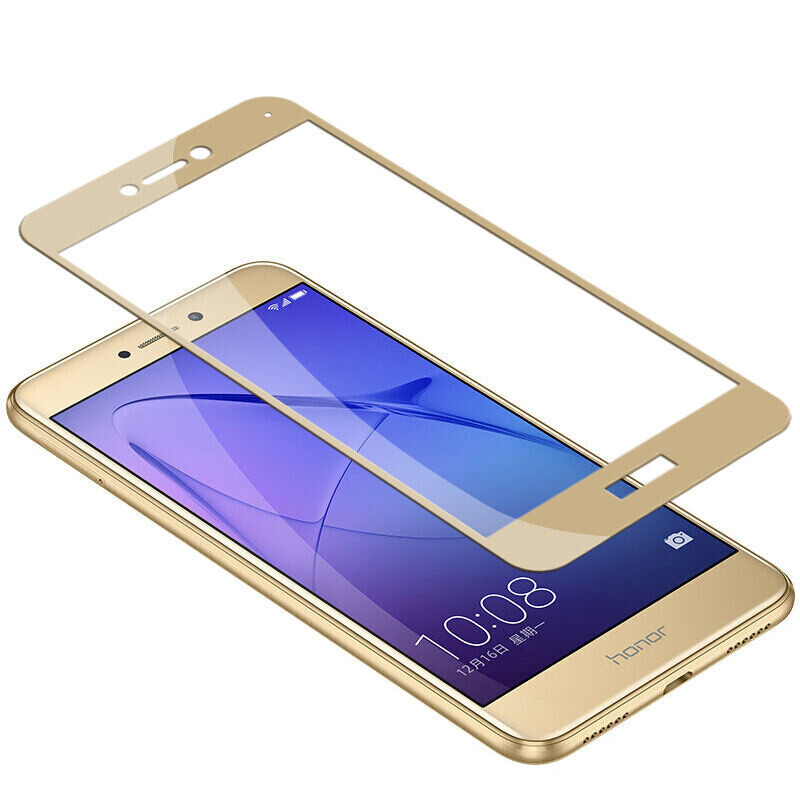 Wenefang Huawei P8 9 Lite 2017 को लागि 9H फुल टेम्पर्ड ग्लास Honor 8 Lite 6X 7X 8X 9 9Lite 10 10 Lite V9 V10 को लागि स्क्रिन प्रोटेक्टर ग्लास फिल्म. 