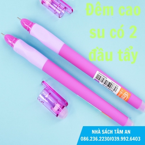 Bút nước xóa được m&g 0.5 akpb 7530 - mực tím - m&g nét 0.5mm