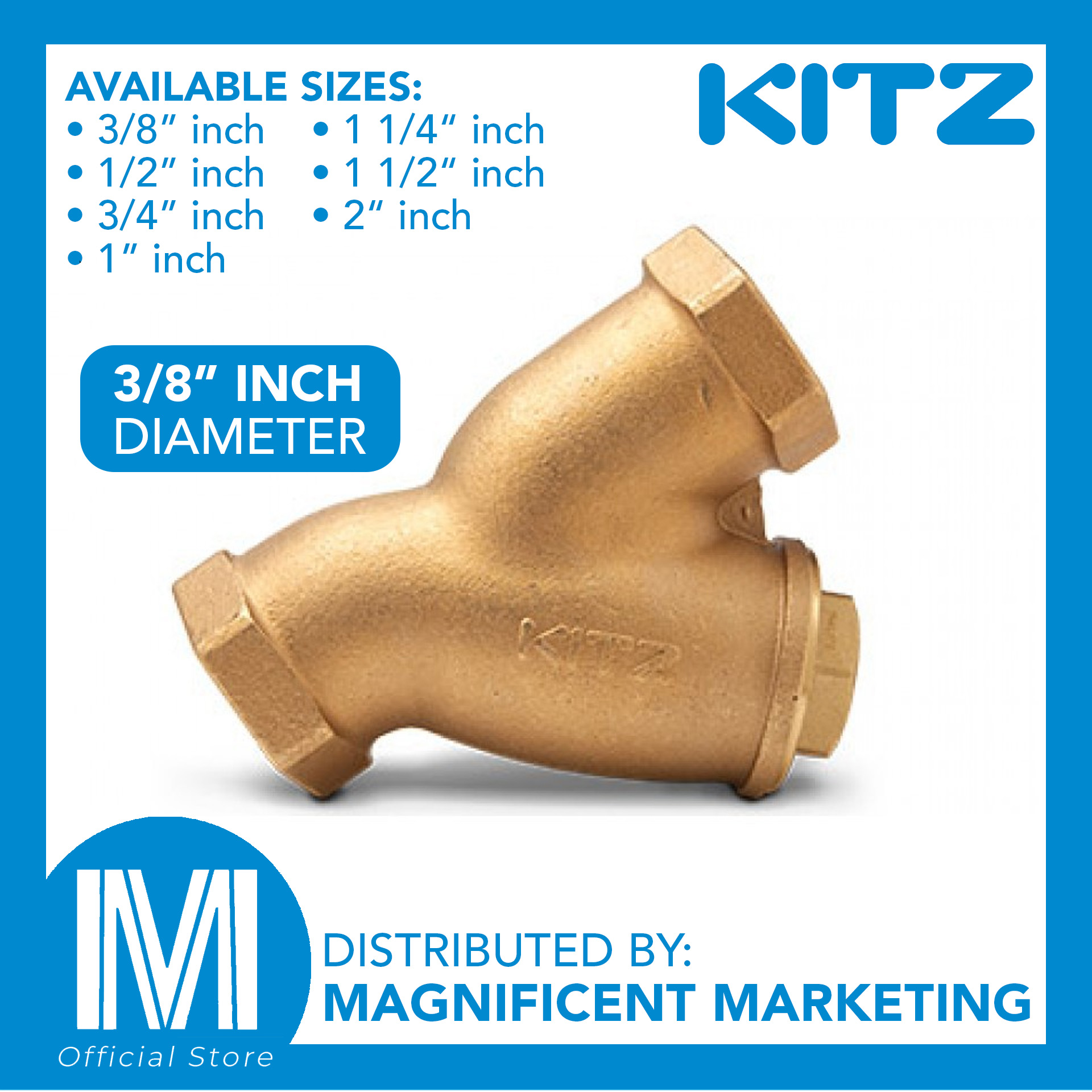 Kitz Japan Brass Y Strainer Valve Aky Class Type Psi Lazada Ph