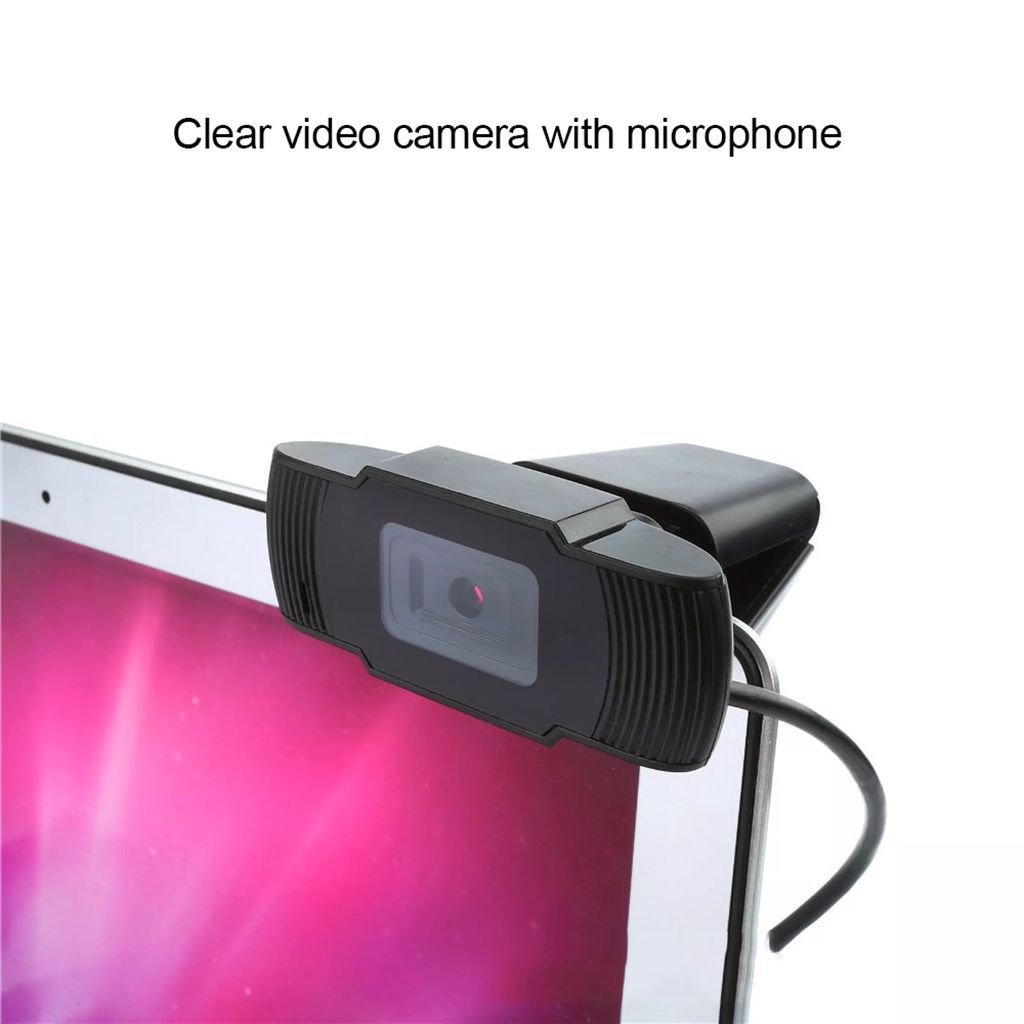 (BH12T) Webcam Có Mic - Webcam Máy Tính 720P Dùng Cho PC , Laptop - Bảo Hành 12 Tháng