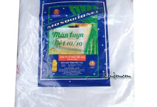 Màn Tuyn Trắng Dệt 10/10 Cao Cấp