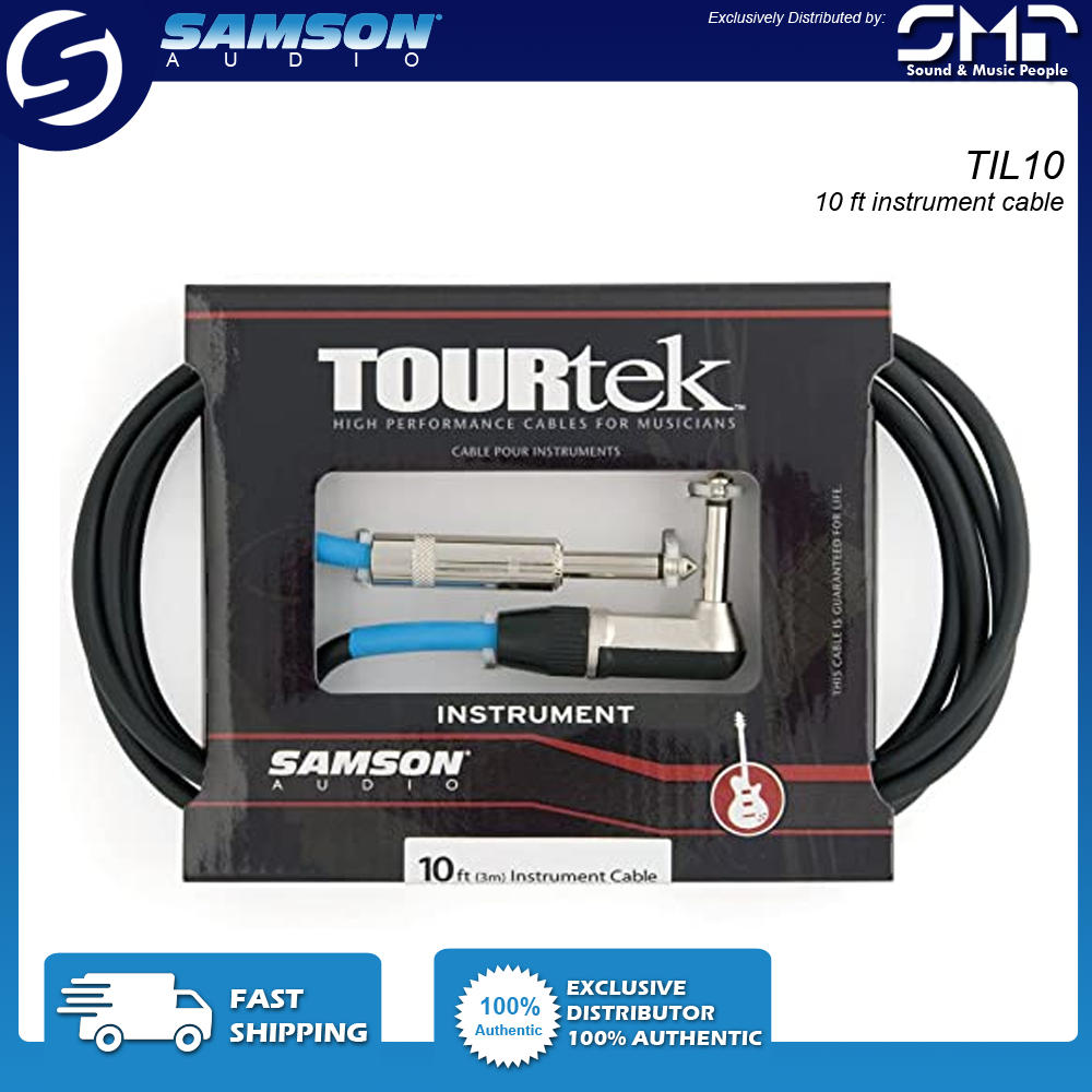 Samson TIL10 Tourtek Instrument Cables - High Quality Cables | Lazada PH