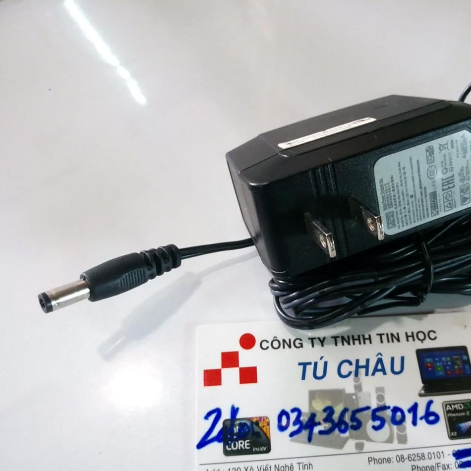 Adapter DC 12V - 2A (Đầu cắm Lớn 5.5mm X 2.1 -- 2.5mm)