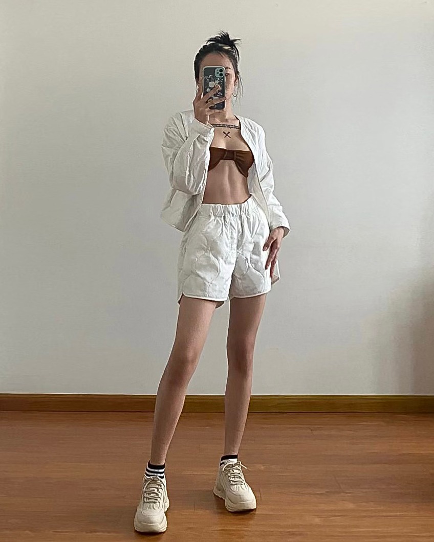DVRK - Quần short nữ chần bông PRIVÉ - DVRK - 21SS