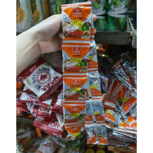 Thùng 480 Gói Bột Canh Tôm VIFON 10g / 1 Gói