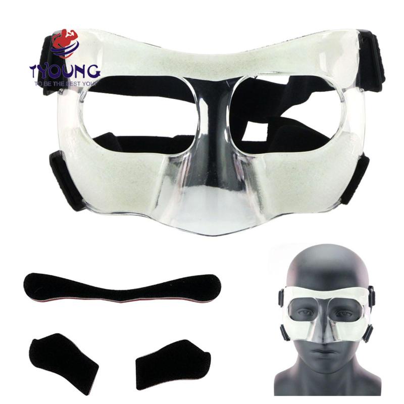 Basketball Mask Lightweight Face Nose Guard for Football Karate