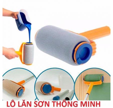 Cây lăn sơn , con lăn sơn thông minh dùng có tốt không - Mua ngay Bộ lăn sơn thông minh công nghệ mới Paint Runner (Bộ 6 sản phẩm) hàng nhập khẩu