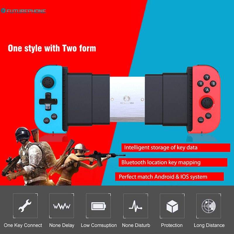 Tay Cầm Chơi Game Bluetooth Không Dây Mới Cho Điện Thoại Android IOS