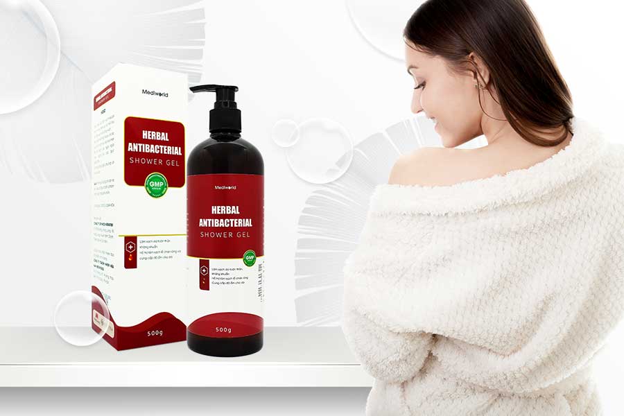sữa tắm Herbal Antibacterial Shower Gel 500g