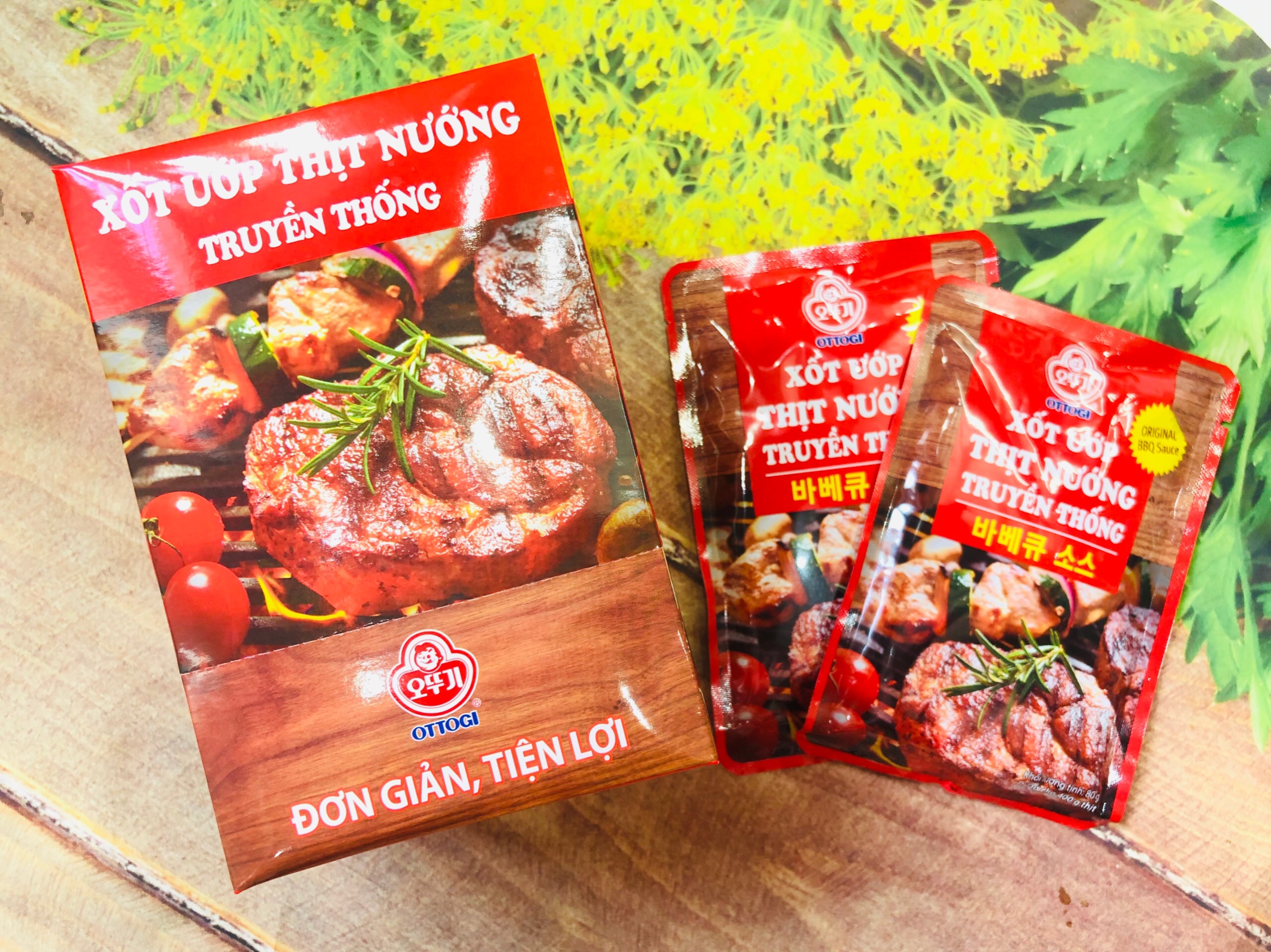 Xốt ướp thịt truyền thống OTTOGI gói 80g