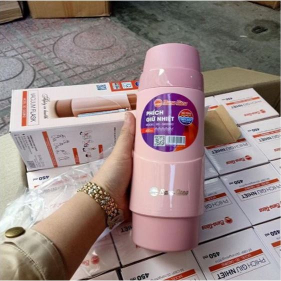 [ Giữ nóng 24h ] Phích giữ nhiệt rạng đông 450ml.