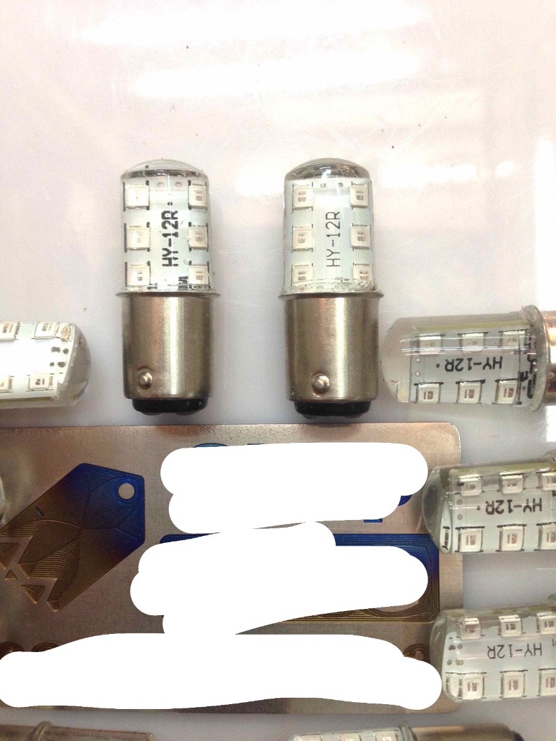F1 Tail Light Bulb Flashes