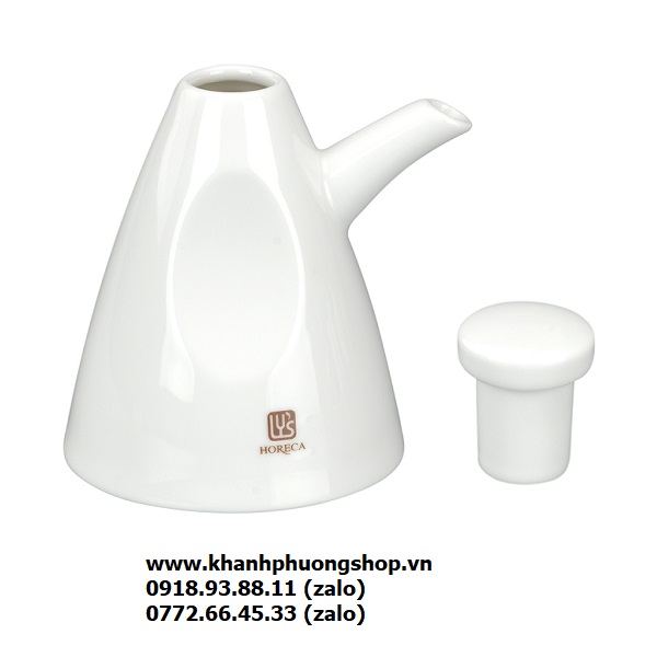 bình đựng nước chấm sứ Minh Long - bình đựng nước chấm bằng sứ