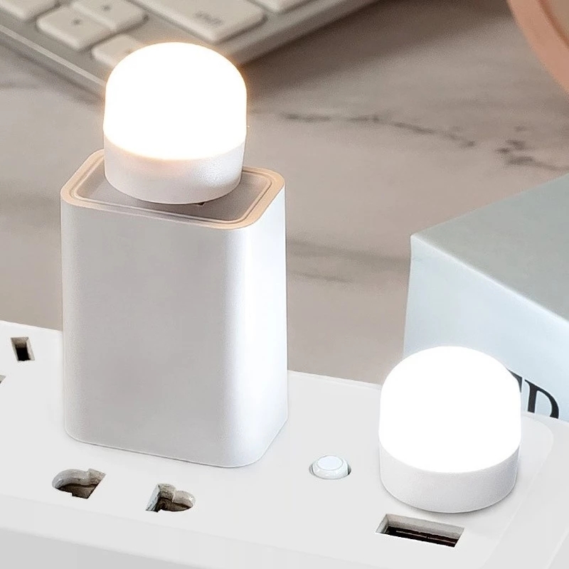 4 Chiếc Đèn Ngủ Cắm USB/Đèn LED Đọc Sách Bảo Vệ Mắt/Đèn Đọc Sách Nhỏ Đầu Giường Sạc USB Điện Thoại Di Động Cho Máy Tính