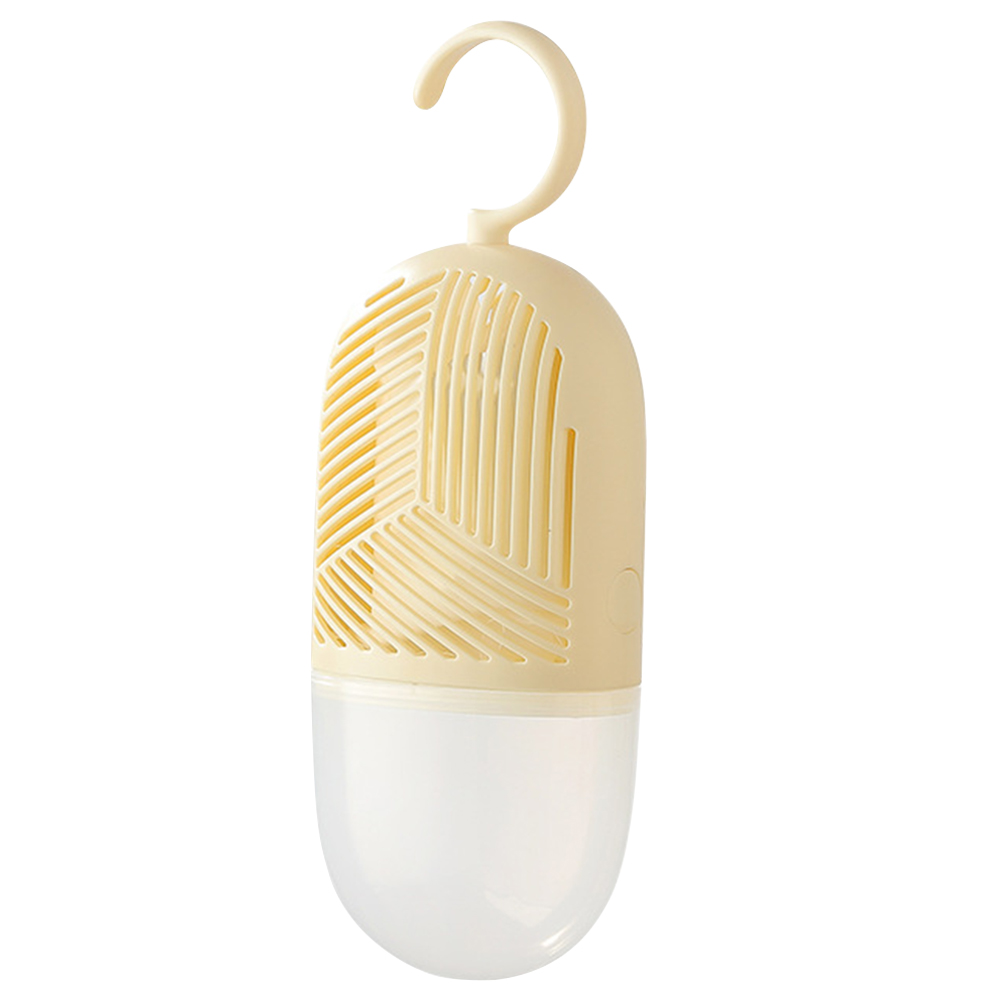 【Quality】 Clothes Dehumidification Box Reusable Hanging Dehumidifier Packs Anti-Mold with Water Collector&Hook for Wardrobe Closet Cabinet.