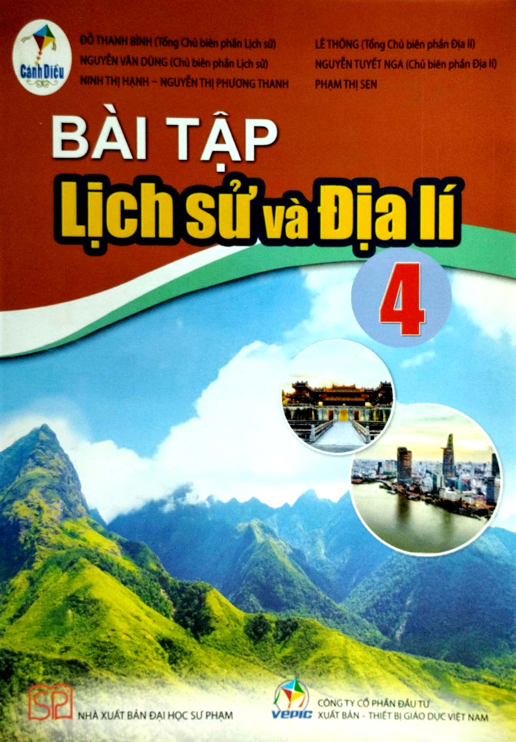 Sách Fahasa - Bài Tập Lịch Sử Và Địa Lí 4 (Cánh Diều) (2023)