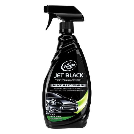 Chai xịt bóng sơn turtle wax jet black 473ml
