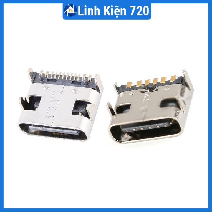 Cổng USB Type C 3.1 6 chân/ 16 chân cho bo mạch điện tử
