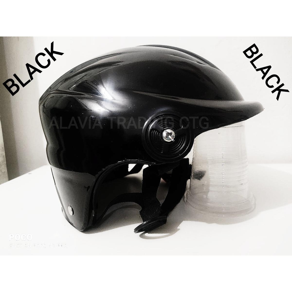 Open Face Bike Helmet for Men and Women-Black/Red/Blue/Pink/Green/Grey