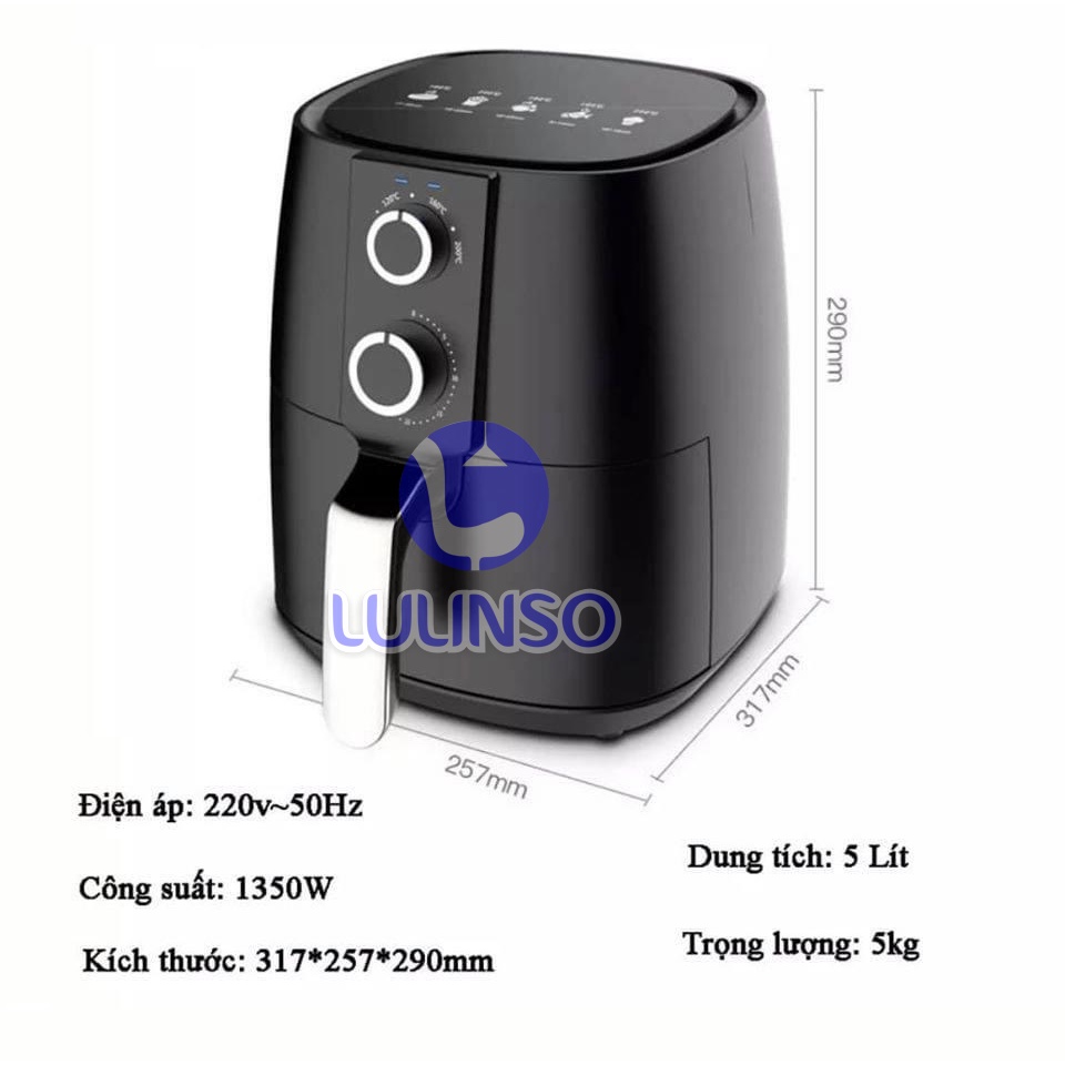 Nồi Chiên Không Dầu Camel 5L
