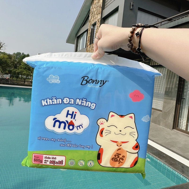 Khăn khô Mipbi cao cấp 600gr