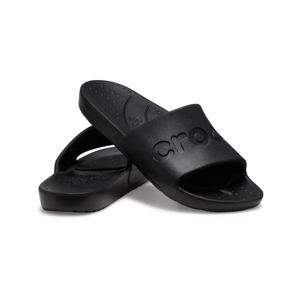 Dép quai ngang Unisex Crocs Slide - Black - 210088-001