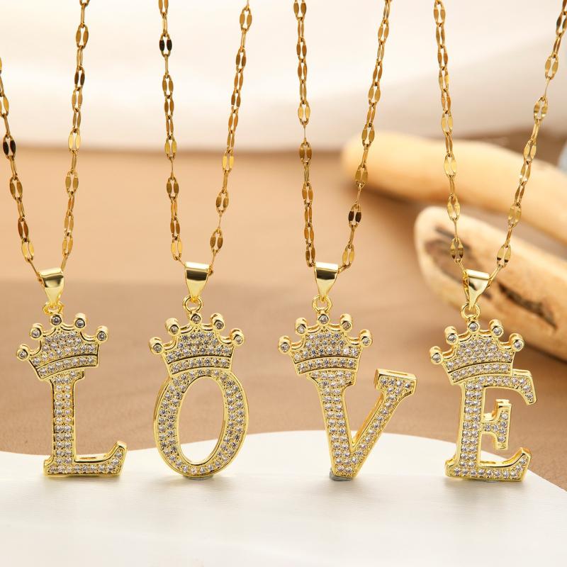 %E3%80%90Hot%20demand%E3%80%91Fashion%20Luxury%20A-Z%20Crown%20Alphabet%20Pendant%20Chain%20Necklace%20Punk%20Style%20Lucky%20Initia%20Super%20Baby%20-%20Image%203