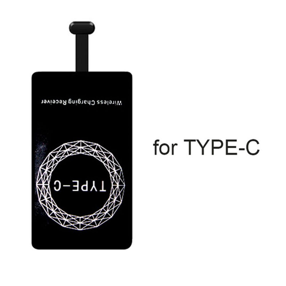 PUREMOM Mat For Android Type-C For iPhone 5 5S SE 6 6S 6Plus 7 Plus Induction Patch Charger Qi Wireless Charging Receiver Charge Coil
