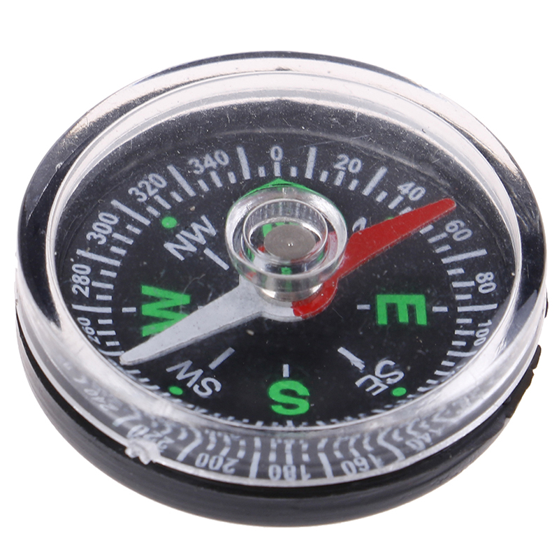 【High-quality】30mm Camping Mini Compass Hiking Outdoor Travel ...