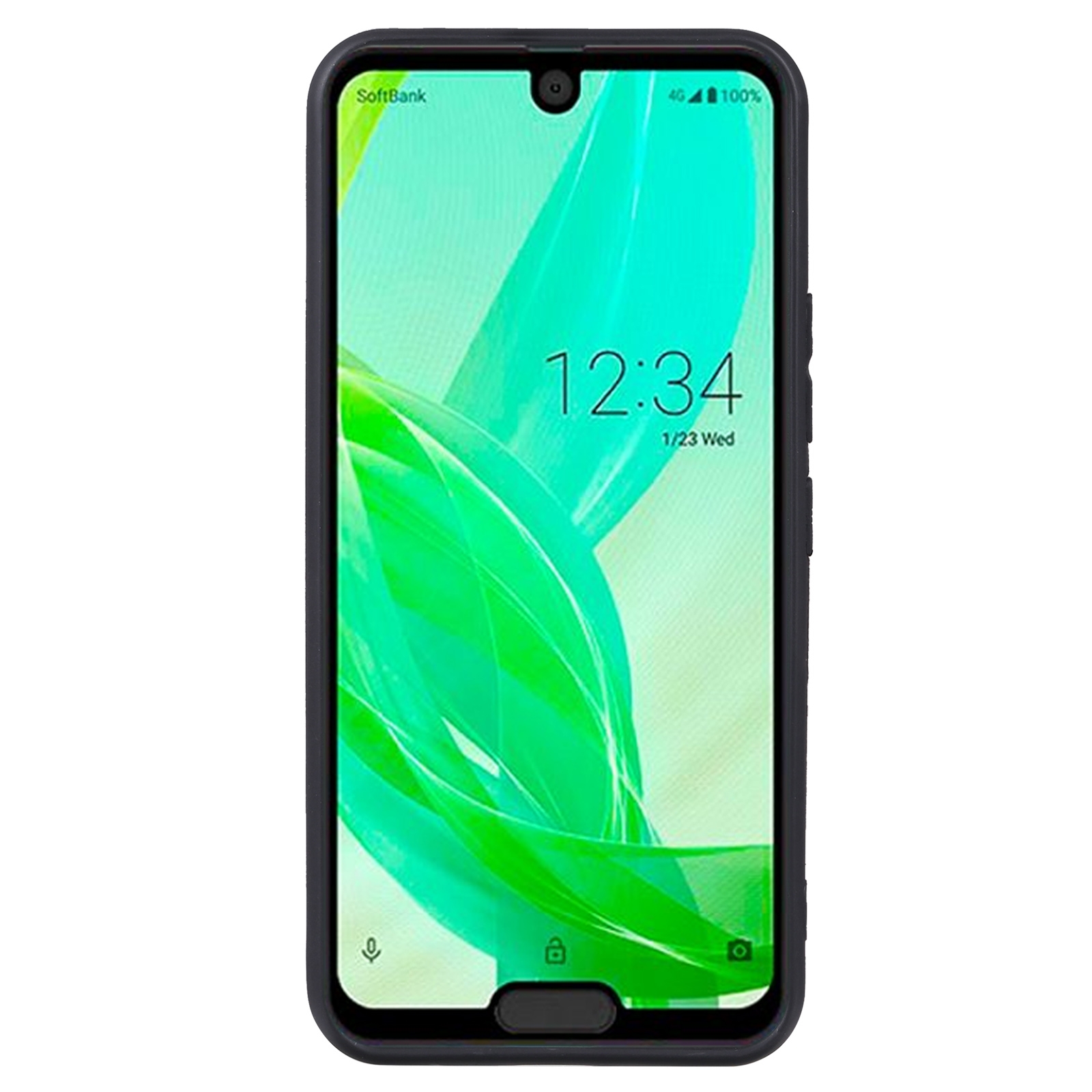 (Ready Stock)TPU Phone Case For Sharp Aquos R2 Compact/SH-M09(Black)