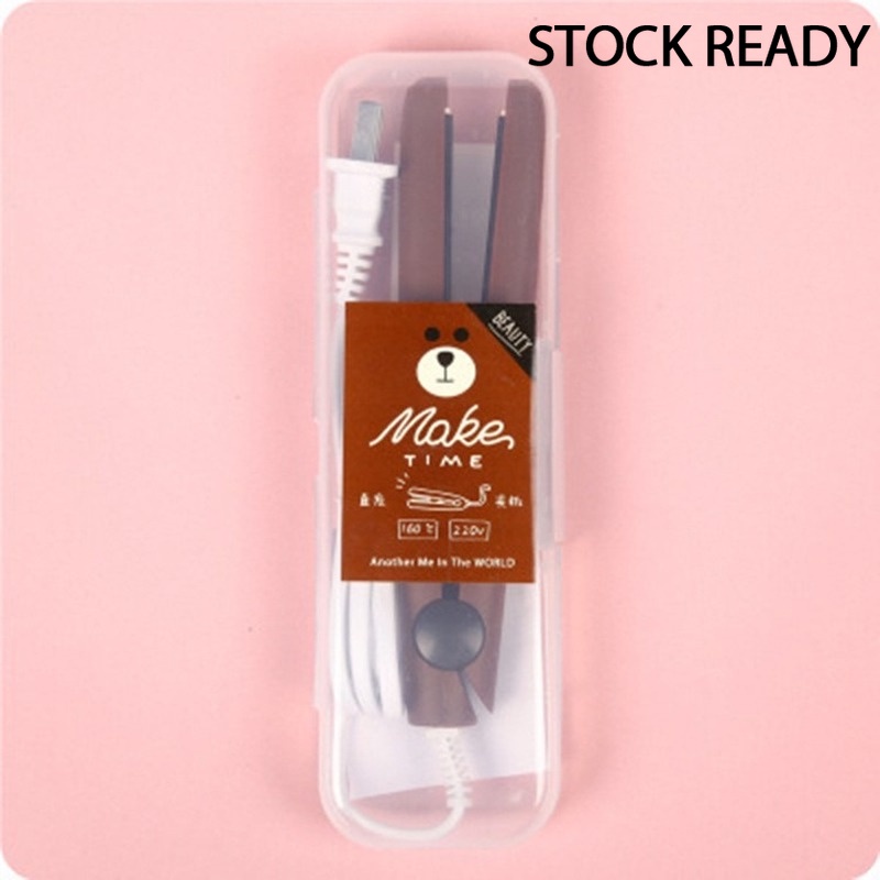 Máy là tóc mini cute kèm hộp nhựa