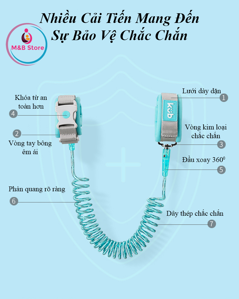 Dây Đeo Tay Chống Lạc - Kub