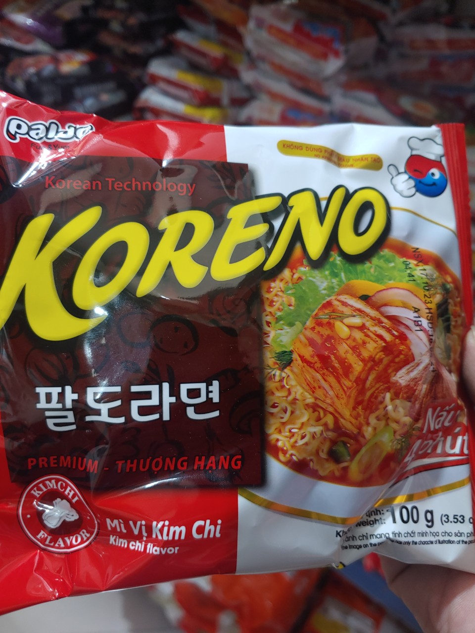 Mì Koreno các loại gói 100g