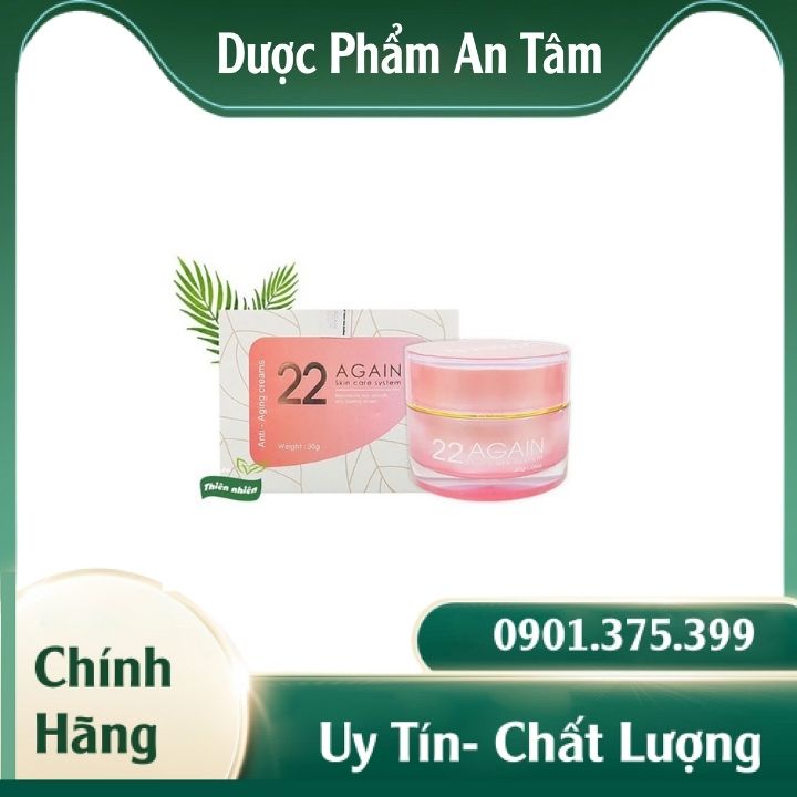 Kem chống lão hóa 22 again giúp dưỡng da chuyên sâu hàng cao cấp chính hãng