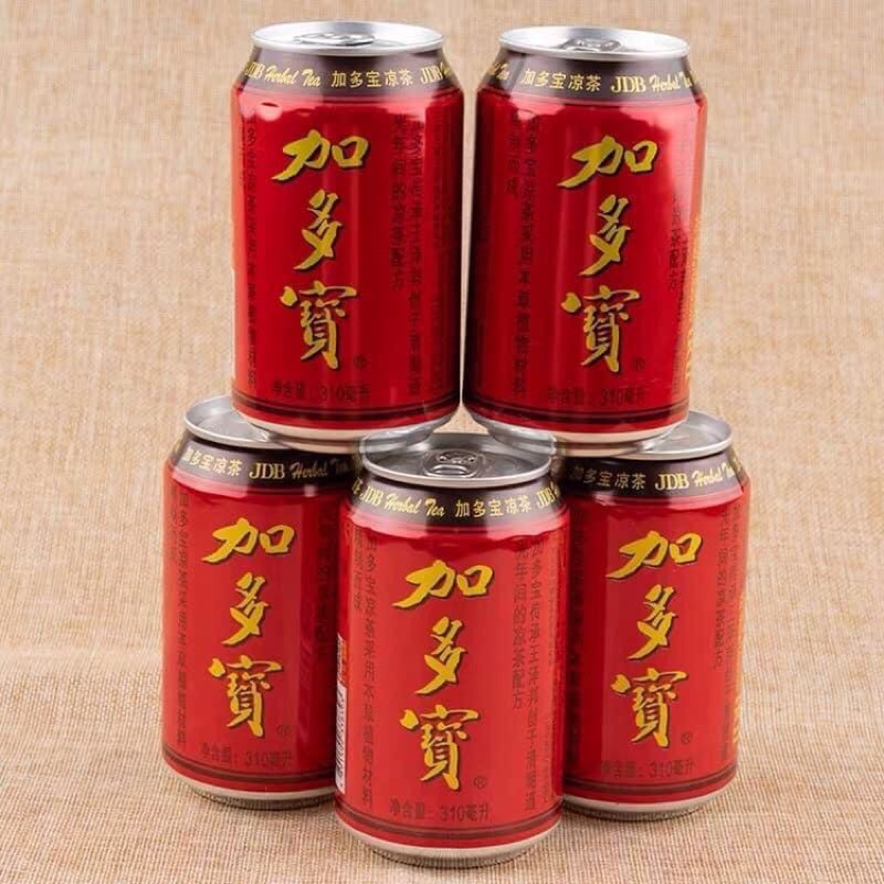 [1 thùng 24 lon]  TRÀ THẢO MỘC JIADUBAO NỘI ĐỊA TRUNG 310ml