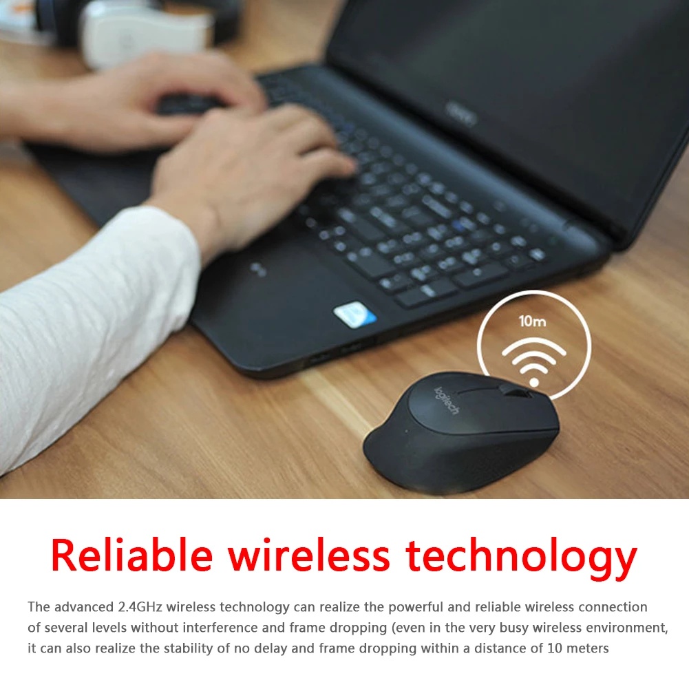 Chuột Quang Không Dây Logitech M280 1000DPI 2.4 GHz