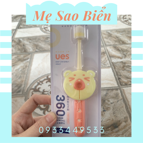 Bàn chải đánh răng xoay 360 độ cho bé