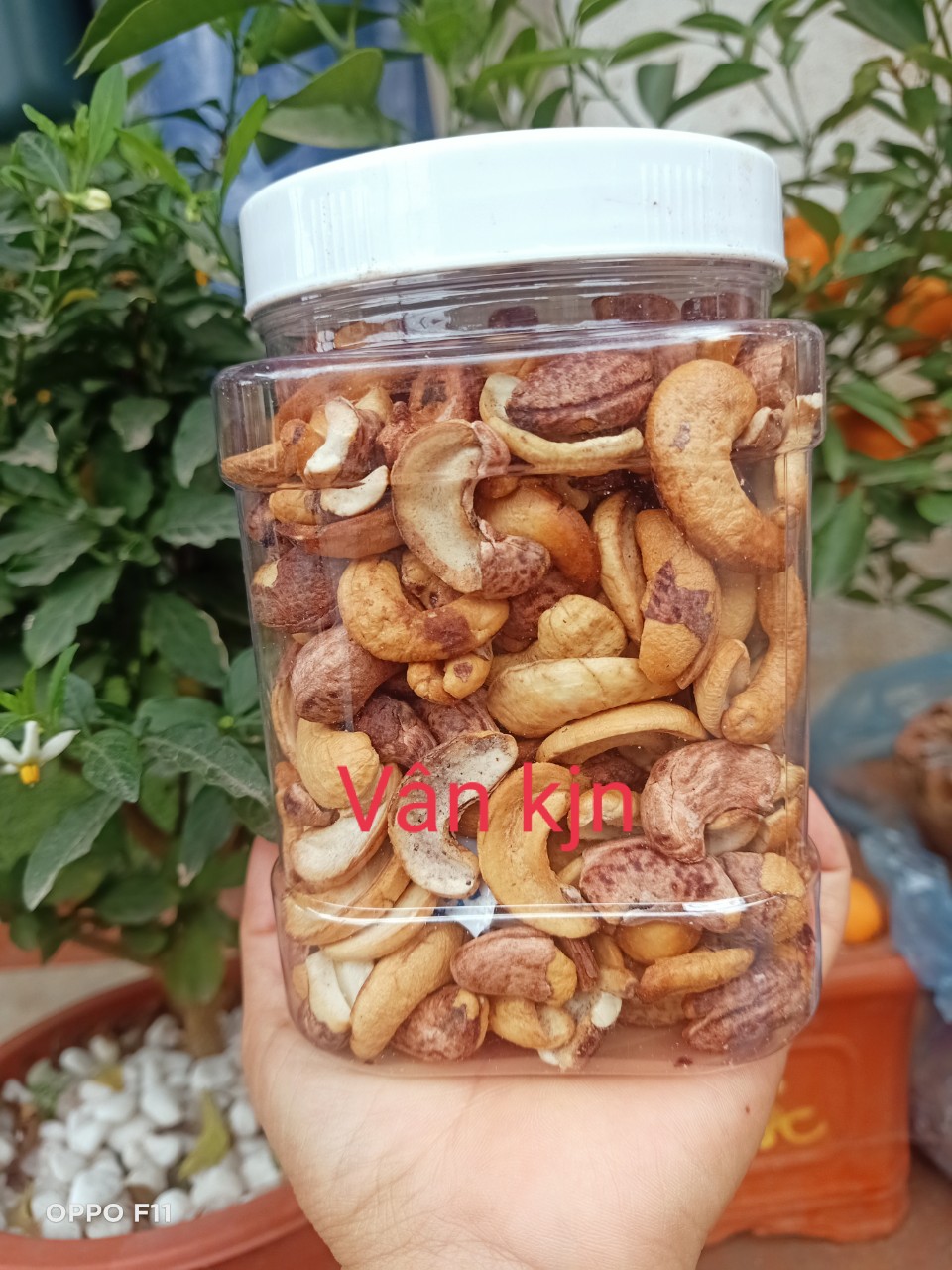 500g Hạt điều rang muối vỡ bao giòn