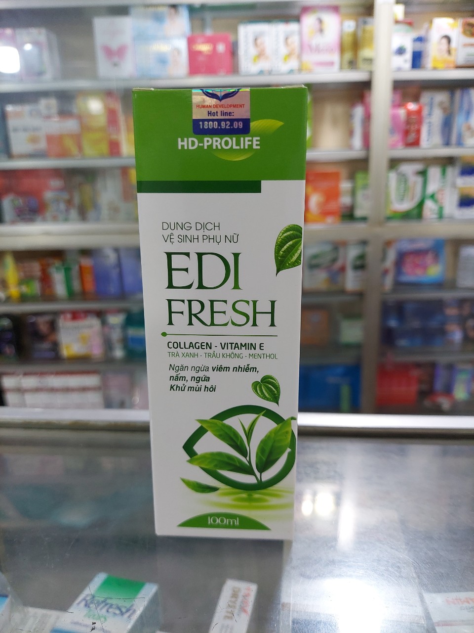 Dung dịch vệ sinh phụ nữ edi fresh - chai 100ml