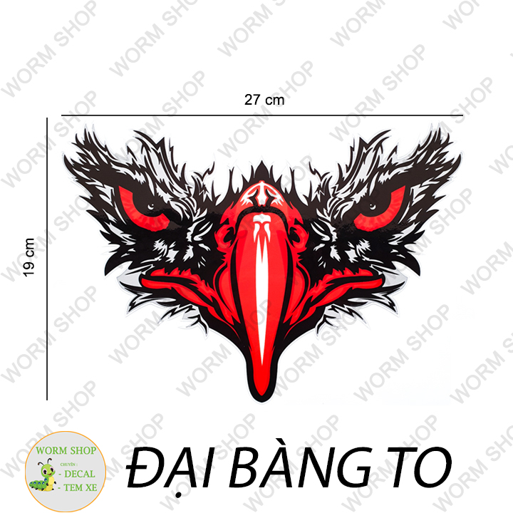 TEM MỎ ĐẠI BÀNG  - Tem 3 lớp cao cấp