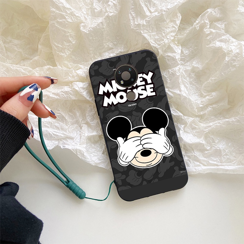 Nokia 3.4 Casing Mickey Mouse Cartoon Shockproof Phone Case