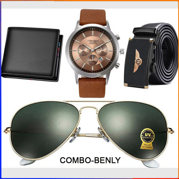Combo 4 món phụ kiện nam thời trang
