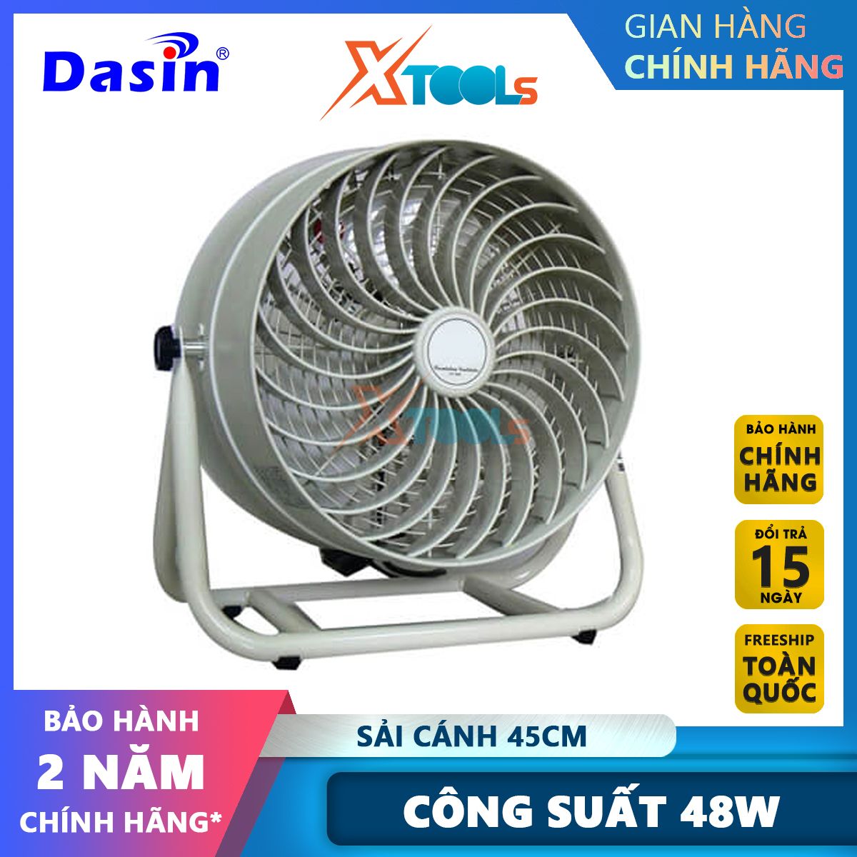Dafin industrial fan cv-3530 wind flow 67 M3/min power 48W industrial starter fan xtools