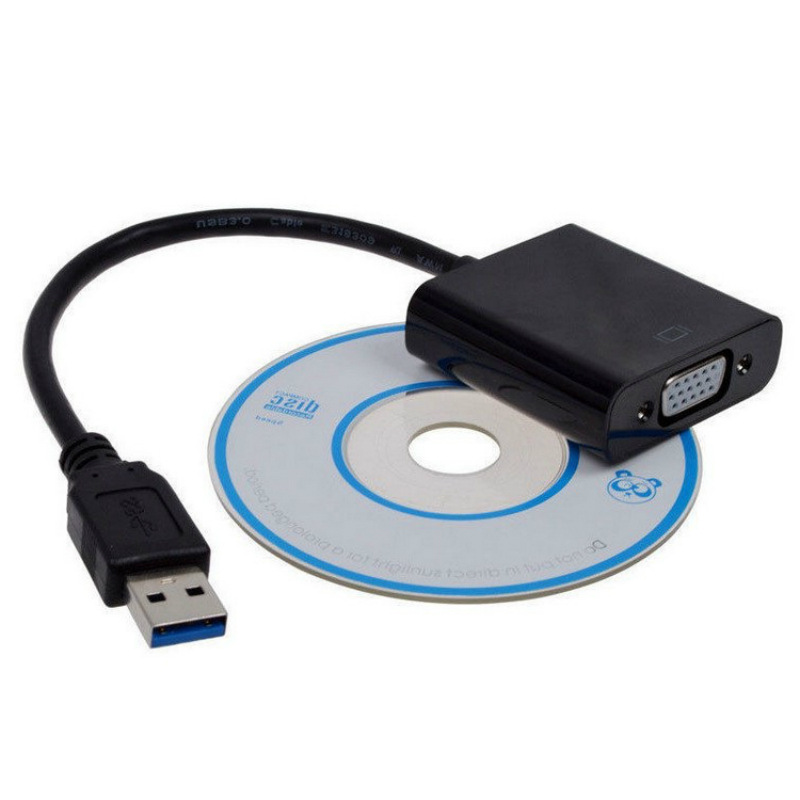 Cáp chuyển đổi HDMI sang VGA (Đen)