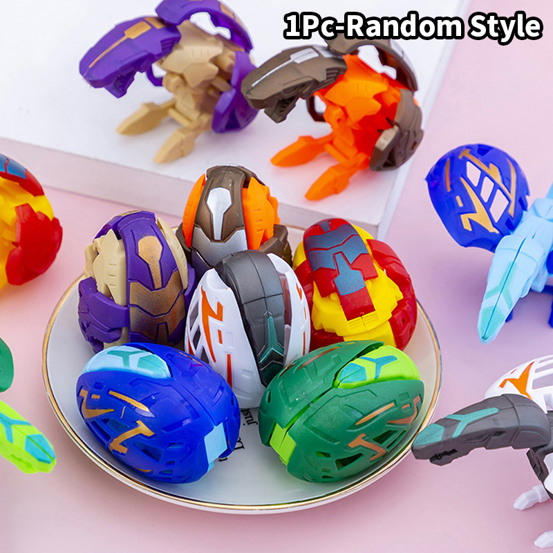 🔥🔥🔥Sarawake 1Pc Dinosaur Eggs Transforming Toy Simulation Deformation Dinosaur Transform Twisting Children Educational Toys Kids Gift