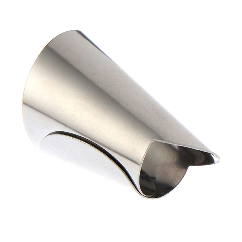 【Tinmou】🌟🌟【Hot Sale】🎈 5Pcs Stainless Steel Finger Protector Fruit Beans Garlic Peeler Kitchen Tools