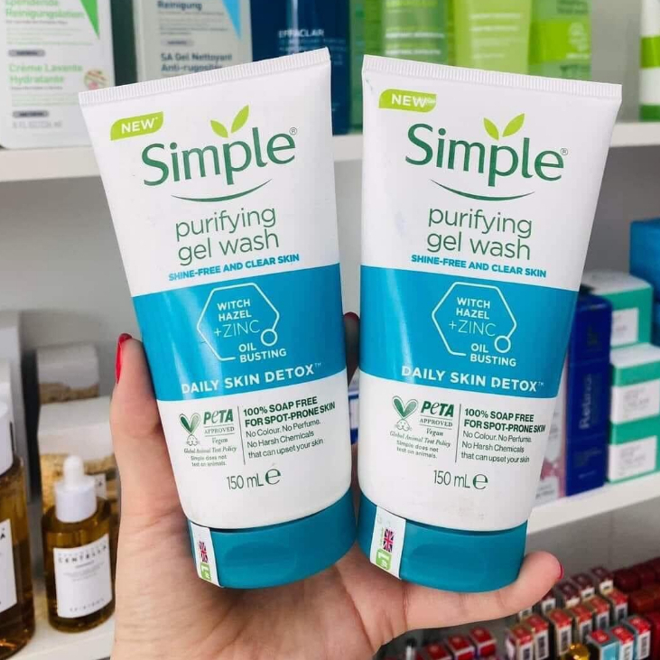 [Chính Hãng] Sữa Rửa Mặt Simple 150ml