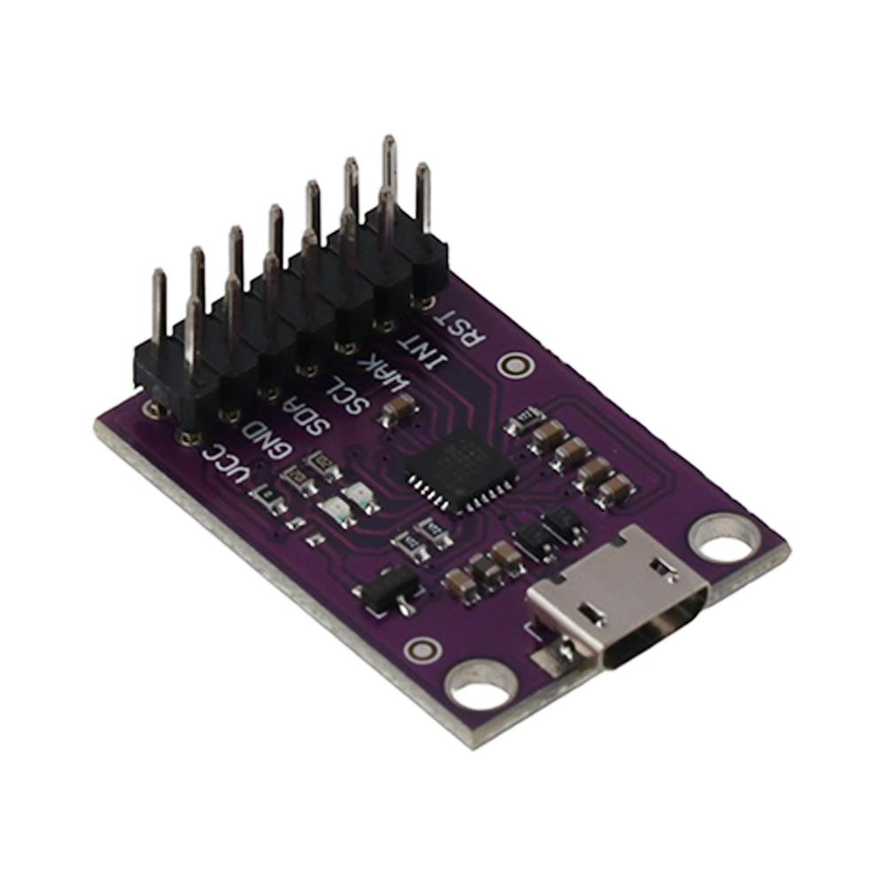DIDI - HL USB To SMBus I2C CP2112 Debug Board MCU-2112 2.0 MicroUSB Debugging Board Serial Adapter Module Communication Module CCS811 Sensor Module