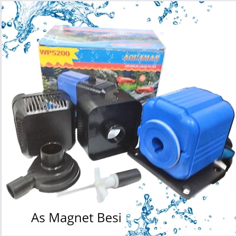 AQUAMAN WP 5200 Submersible pump Pompa aquarium kolam airmancur